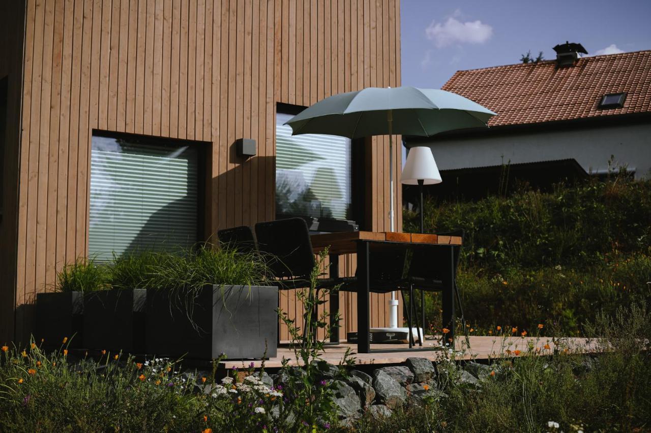 Wiesenglueck Tiny House Hotel Heiligenstadt Eksteriør bilde